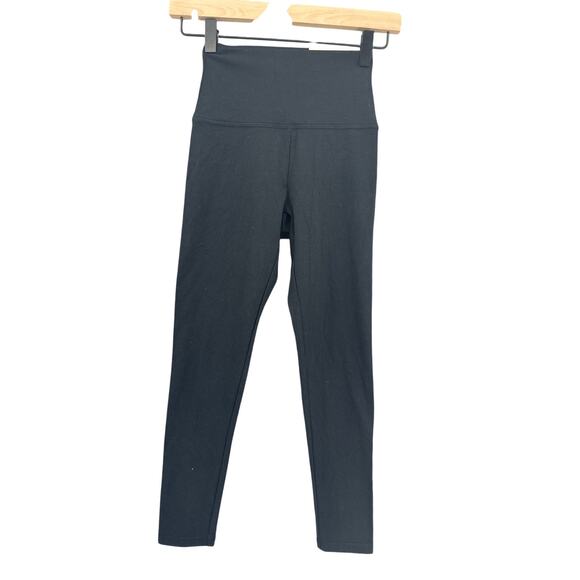 Aerie Offline Black Gym Workout Hi Rise Legging XS Extra Small - Picture 1 of 5